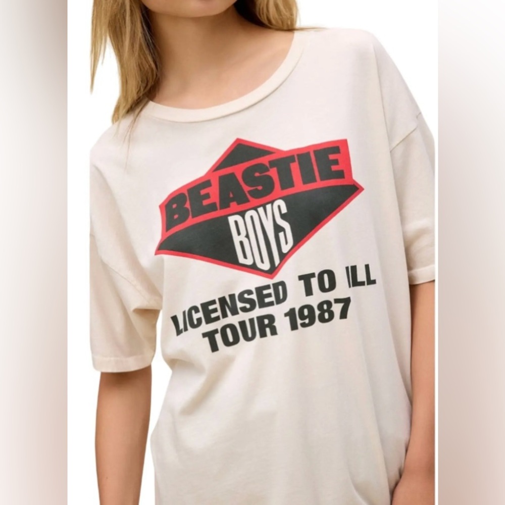 NWT Daydreamer XS Beastie Boys Licensed to Ill Tour 1987 Merch Tee New - Picture 3 of 8